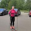 Занятие на лыжероллерах