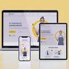 Верстка сайту на HTML, CSS та JavaScript по готовому дизайну