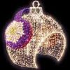 Праздничное украшение иллюминациями