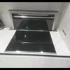 Установка встраиваемых варочных поверхностей с вытяжкой.
