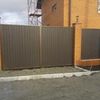 Ворота с профнастила 