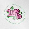 Логотип для агентства «Love is»
