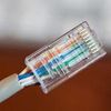Обтиск інтернет кабелю RJ45