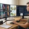 Професійна генерація та обробка AI зображень (Midjourney, DALL-E 3, Stable Diffusion)