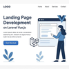 Розробка Landing page на Laravel + Vue.js