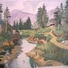 Рисунки акварелью, гуашью