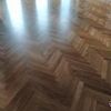 Укладка штучного дубового паркета