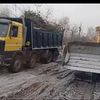 вивіз будівельного сміття самоскидом 30 тон