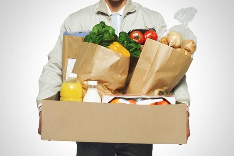 доставка продуктов курьером