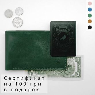 Холдер для документов, зеленый кошелек, подарок девушке | Manu Holysaints