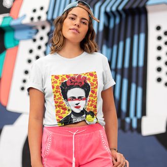 футболка жіноча з принтом Фріди Кало