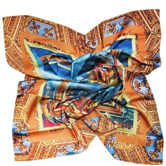 Дизайнерский шелковый платок "Флоренция"