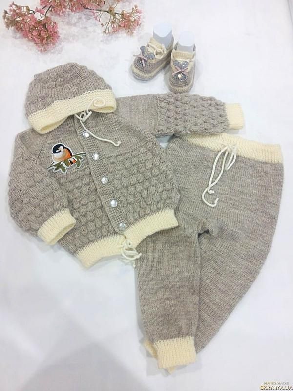 Вязание спицами штанишек для новорожденных - схемы вязания для начинающих