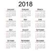 Календар 2018